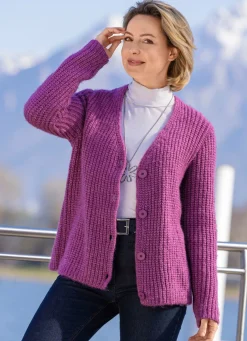 Hot Strickjacke in superflauschigem Grobstrick Damen Strickjacken|Basics