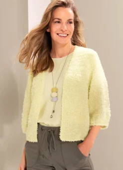 Best Strickjacke in verschlussloser Form Damen Strickjacken