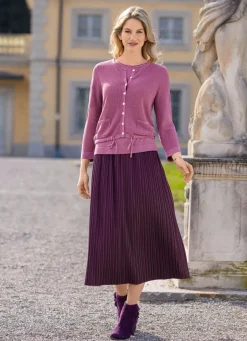 Discount Strickjacke mit Bindebänder Damen Strickjacken