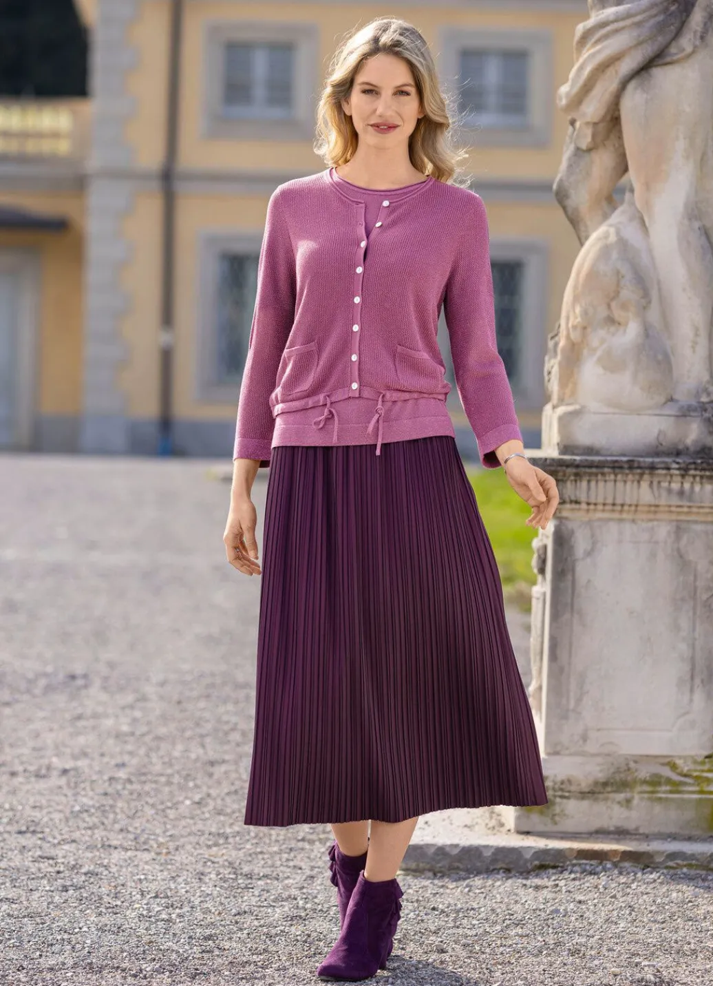 Discount Strickjacke mit Bindebänder Damen Strickjacken