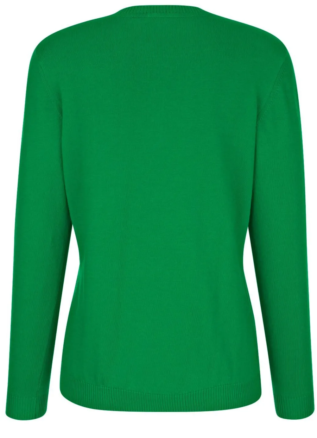 Strickjacke mit rundem Halsausschnitt Damen Strickjacken|Basics