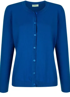 Online Strickjacke mit rundem Halsausschnitt Damen Strickjacken|Basics