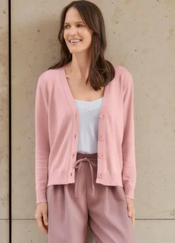 Discount Strickjacke mit supersoftem Griff Damen Strickjacken|Basics