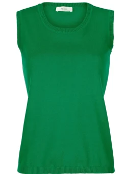 Clearance Stricktop mit breiten Trägern Damen Tops|Basics