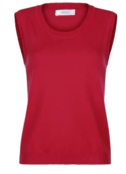 Clearance Stricktop mit breiten Trägern Damen Tops|Basics