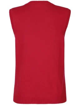 Clearance Stricktop mit breiten Trägern Damen Tops|Basics