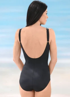 Damen Mona Badeanzüge<Sunflair Badeanzug mit platziertem Druckdessin und Halbkorsage