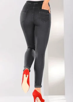 Damen Mona Schlupfhosen|Lange Hosen<Super softe Jegging-Jeans