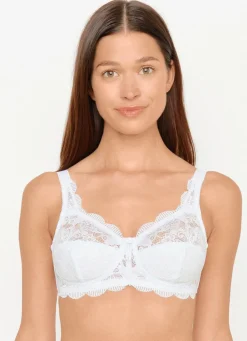Online Susa Zweierpack BH mit zarter Elastikspitze Damen Bh Ohne Bügel|Bh Mit Spitze