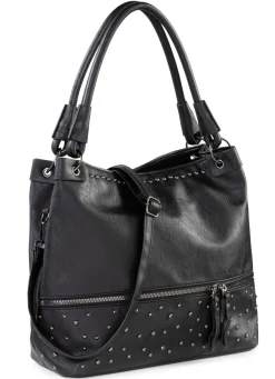 Clearance Tasche mit trendigen Ziernieten Handtaschen