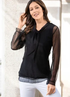 New 2-teiliges Set bestehend aus Shirt und Trägershirt Damen Langarm