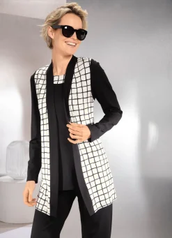 Best 2-teiliges Set bestehend aus Weste und Shirt Damen Sets