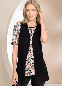 Outlet 2-teiliges Set in verschlussloser Form Damen Sets