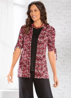 Discount 2-teiliges Set in verschlussloser Form Damen Sets