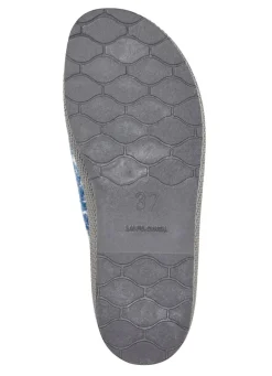 Clearance Textil-Pantoffel mit schöner Stickerei Damen Hausschuhe