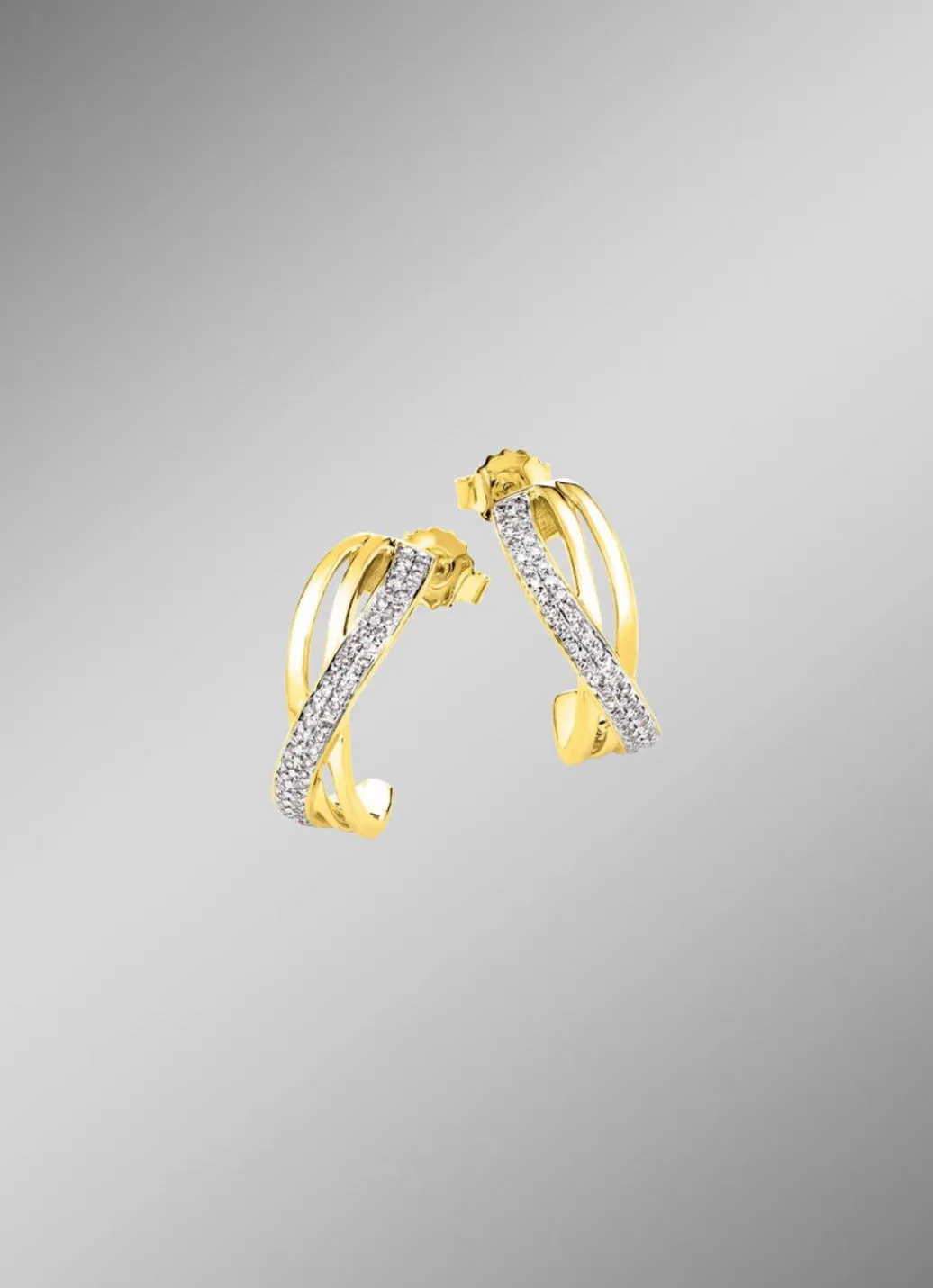 Damen Mona Ohrschmuck<Tolle Ohrstecker mit Diamanten