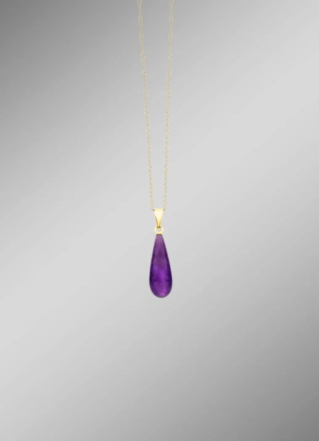 New Toller Anhänger mit Amethyst Damen Anhänger