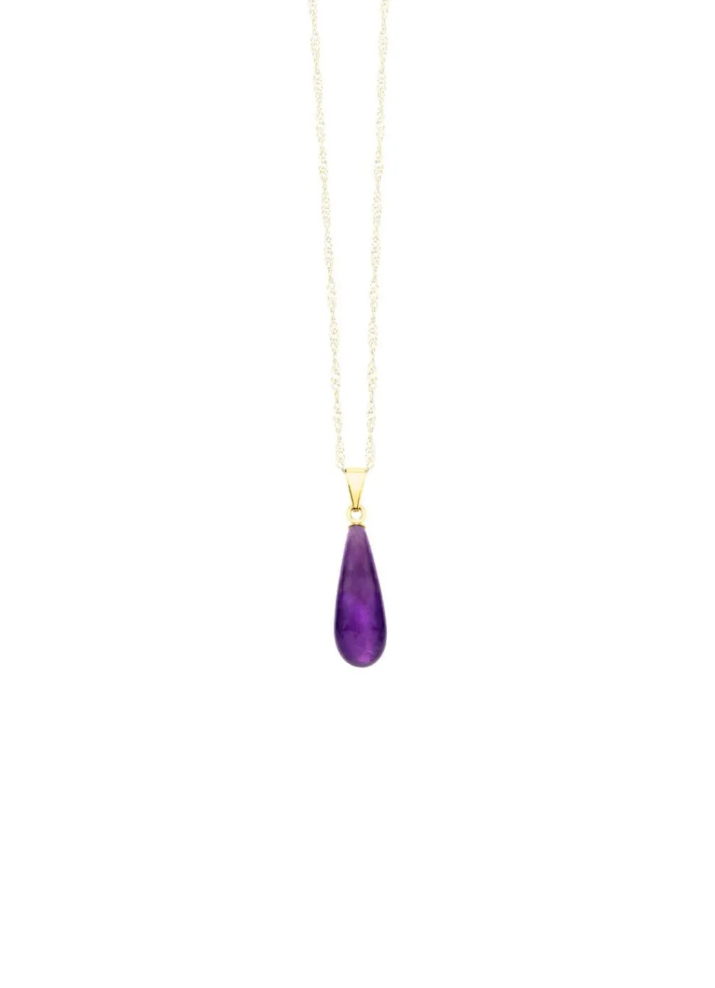 New Toller Anhänger mit Amethyst Damen Anhänger