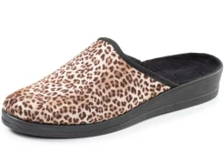 Sale Trendige Damen-Hausschuhe, im Leo-Look Damen Hausschuhe