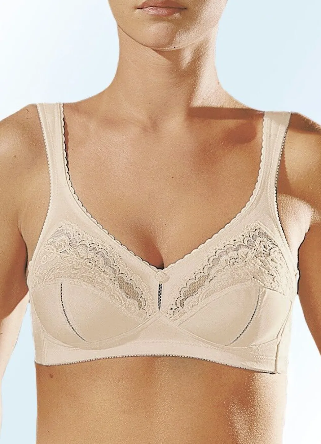 Discount Triumph-Allegra BH mit höchster Formkraft Damen Bh Ohne Bügel|Bh Mit Spitze