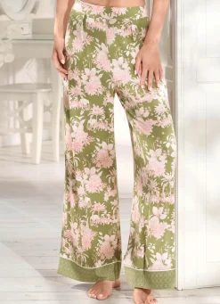 Damen Mona Schlafanzüge|Freizeithosen<Triumph-Aura Spotlight Hose mit hübschem Druckdessin
