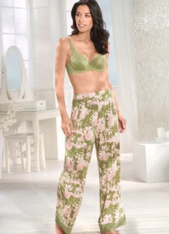 Damen Mona Schlafanzüge|Freizeithosen<Triumph-Aura Spotlight Hose mit hübschem Druckdessin