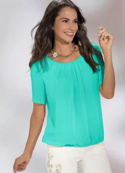 Damen Mona Tuniken|Basics<Tunika in 2-in-1-Optik