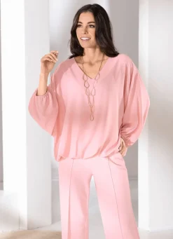 Damen Mona Tuniken|Basics<Tunika mit Raglanärmeln
