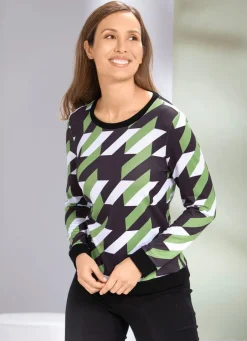 Damen Mona Tuniken<Tunika mit Rippenstrick