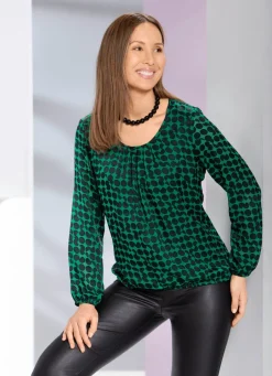 Damen Mona Tuniken<Tunika mit Tupfen