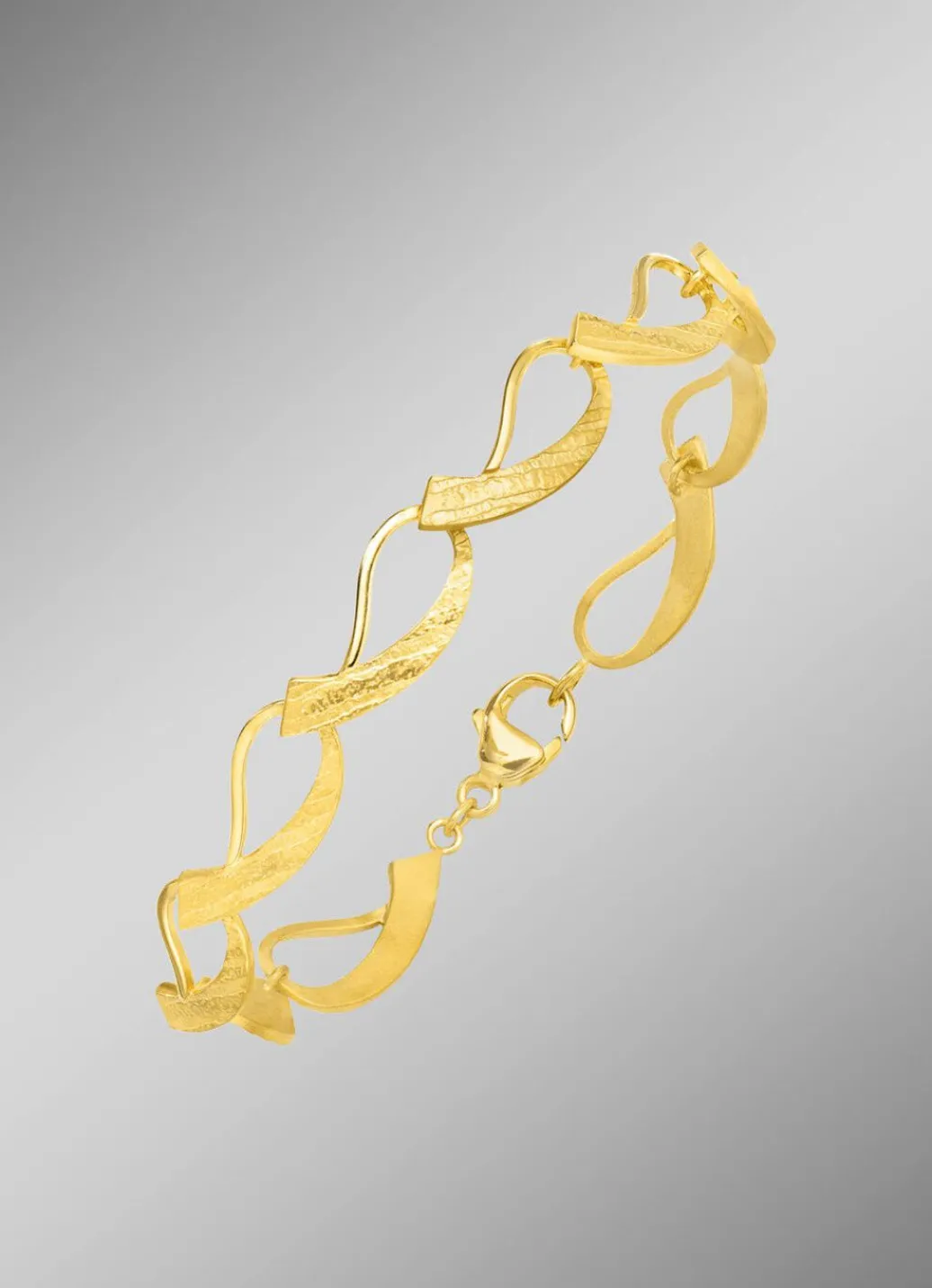 Hot Vergoldetes Armband aus Silber Damen Armbänder