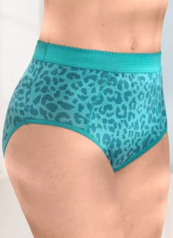 Hot Viererpack Formslips mit verstärkter Bauchpartie Damen Slips|Miederhosen