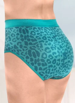 Hot Viererpack Formslips mit verstärkter Bauchpartie Damen Slips|Miederhosen