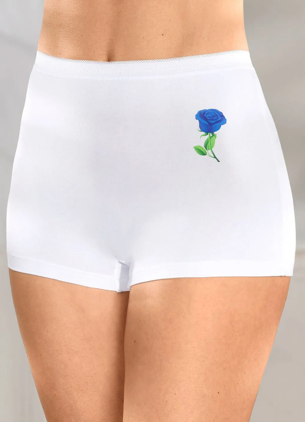 Online Viererpack Pants mit Blumenmotiv Damen Slips