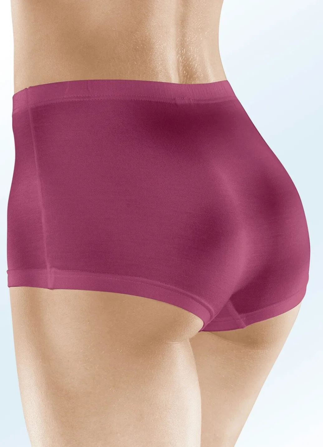 Hot Viererpack Pants mit Gummizug im Bund Damen Slips