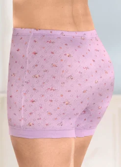 Discount Viererpack Schlüpfer mit feinerm Ajour-Dessin Damen Schlüpfer