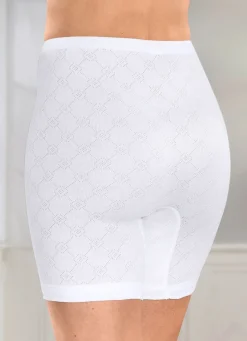 Discount Viererpack Schlüpfer mit Jacquard-Dessin Damen Schlüpfer