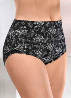 Discount Viererpack Slips mit Gummizug im Bund Damen Slips