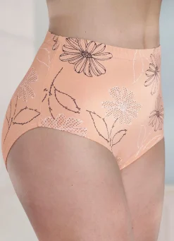 Best Viererpack Slips mit Gummizug im Bund Damen Slips