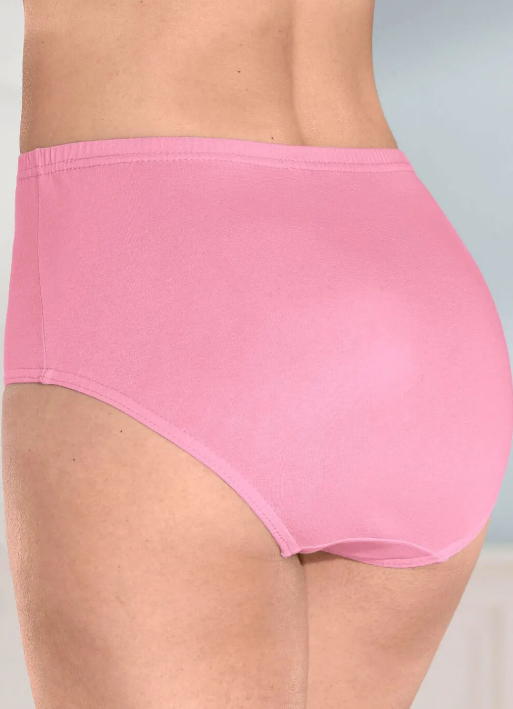 New Viererpack Slips mit Gummizug im Bund Damen Slips