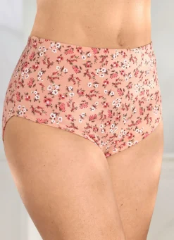 Outlet Viererpack Slips mit Gummizug Damen Slips