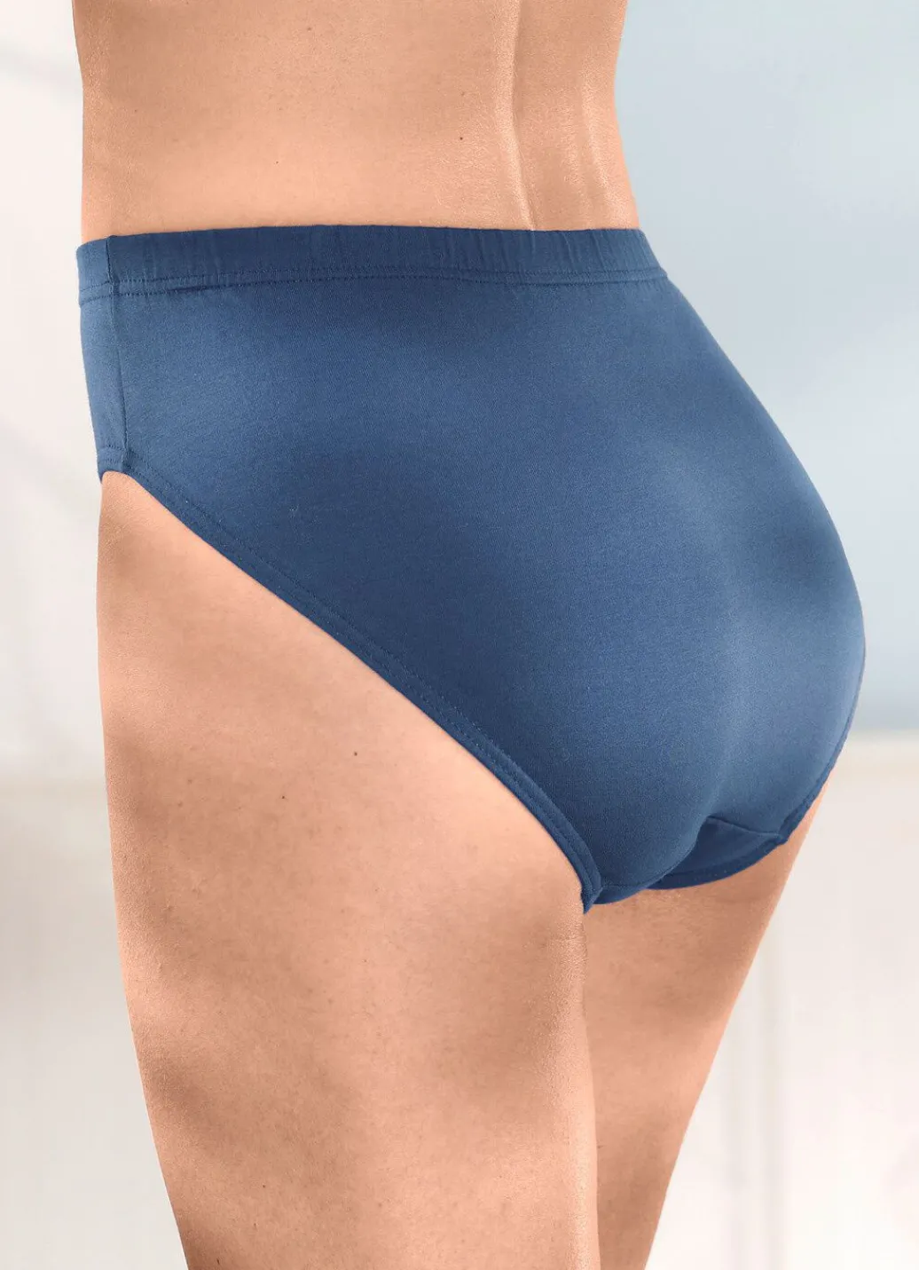 Best Viererpack Slips mit Gummizug im Bund Damen Slips
