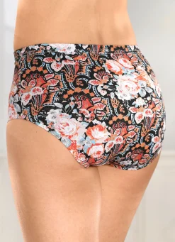 Discount Viererpack Slips mit Gummizug im Bund Damen Slips