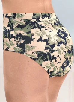 Hot Viererpack Slips mit hübschem Floraldessin Damen Slips