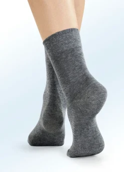 Viererpack Socken mit BIO-Baumwolle Damen Socken