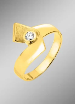 Discount Vollendete Form: Damenring mit Brillant Damen Ringe