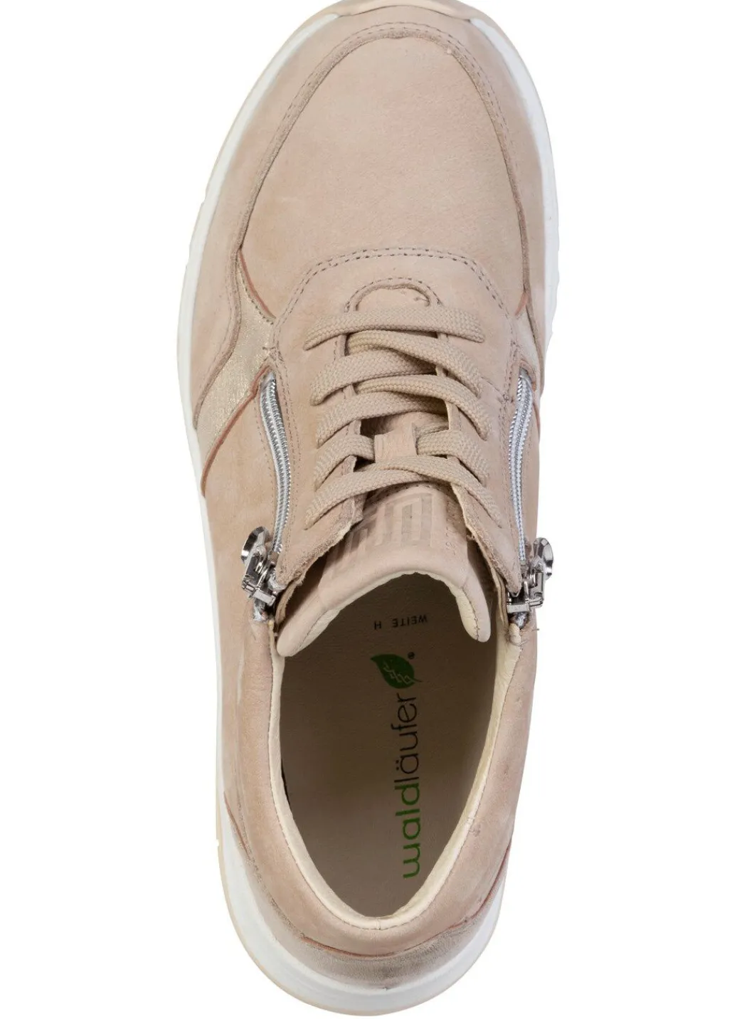 New Waldläufer, bequeme Damen-Boots, Weite H, mit herausnehmbarem Fußbett Damen Sneaker & Sportschuhe|Schnürschuhe