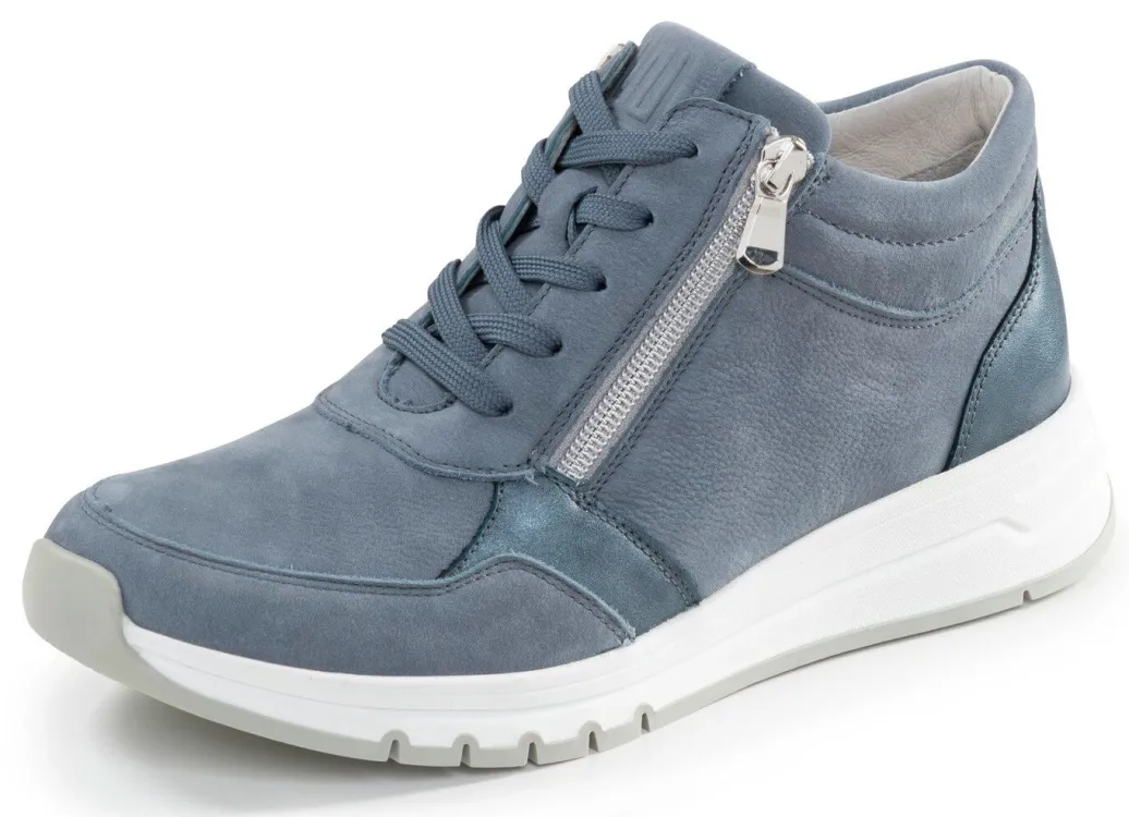 Best Waldläufer, bequeme Damen-Boots, Weite H, mit herausnehmbarem Fußbett Damen Sneaker & Sportschuhe|Schnürschuhe