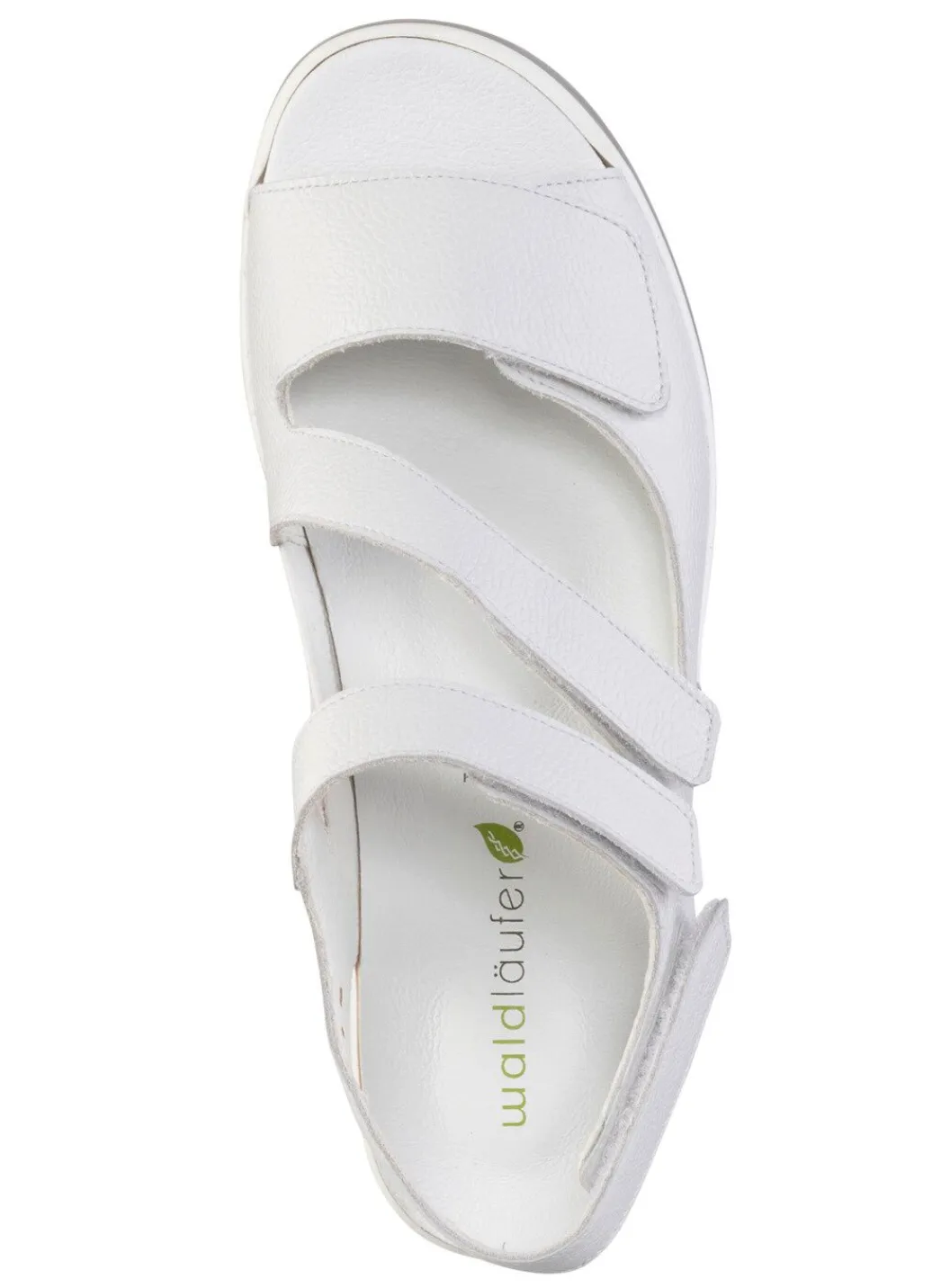 Outlet Waldläufer, bequeme Damen-Sandalen, Weite H, mit herausnehmbarem Fußbett Damen Sandalen