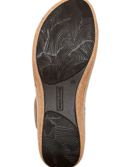 Hot Waldläufer, bequeme Damen-alen, Weite H, mit herausnehmbarem Fußbett Damen Sandalen